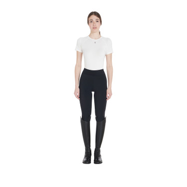 Legging ajustés en tissu technique stretch femme Kao Light Equestro Noir / noir