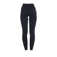 Legging ajustés en tissu technique stretch femme Kao Light Equestro Noir / émeraude Legging ajustés en tissu technique stretch femme Kao Light Equestro Noir / émeraude