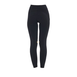 Legging ajustés en tissu technique stretch femme Kao Light Equestro Noir / jaune