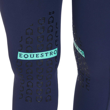 Legging ajustés en tissu technique stretch femme Kao Light Equestro Marine / émeraude Bleu Legging ajustés en tissu technique stretch femme Kao Light Equestro Marine / émeraude Bleu