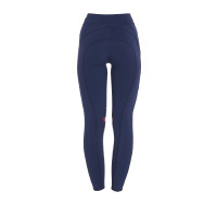 Legging ajustés en tissu technique stretch femme Kao Light Equestro Marine / rouge Bleu Legging ajustés en tissu technique stretch femme Kao Light Equestro Marine / rouge Bleu