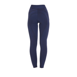 Legging ajustés en tissu technique stretch femme Kao Equestro Marine / émeraude Bleu Legging ajustés en tissu technique stretch femme Kao Equestro Marine / émeraude Bleu