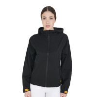 Imperméable technique à 3 couches femme Equestro Noir