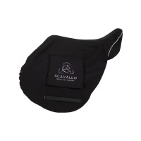 Housse de selle avec doublure en polaire Acavallo Noir Housse de selle avec doublure en polaire Acavallo Noir