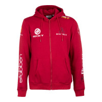 Sweat à capuche homme avec multi-logo Equestro Asphalte Gris Sweat à capuche homme avec multi-logo Equestro Asphalte Gris