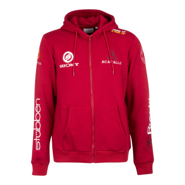 Sweat à capuche homme avec multi-logo Equestro Sweat à capuche homme avec multi-logo Equestro