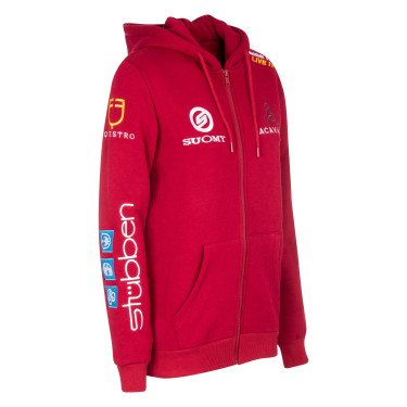Sweat à capuche femme avec multi-logo Equestro Sweat à capuche femme avec multi-logo Equestro