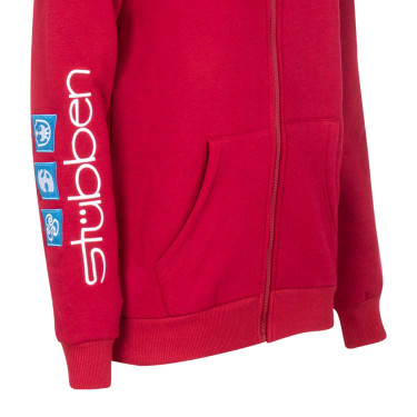 Sweat à capuche femme avec multi-logo Equestro Sweat à capuche femme avec multi-logo Equestro