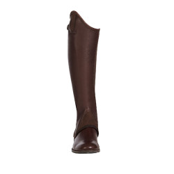 Mini-chaps unisex avec inserts en silicone Gel Grip System Equestro Marron Mini-chaps unisex avec inserts en silicone Gel Grip System Equestro Marron