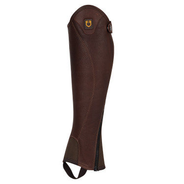 Mini-chaps en cuir souple avec fermeture éclair latérale Magellano Equestro Mini-chaps en cuir souple avec fermeture éclair latérale Magellano Equestro