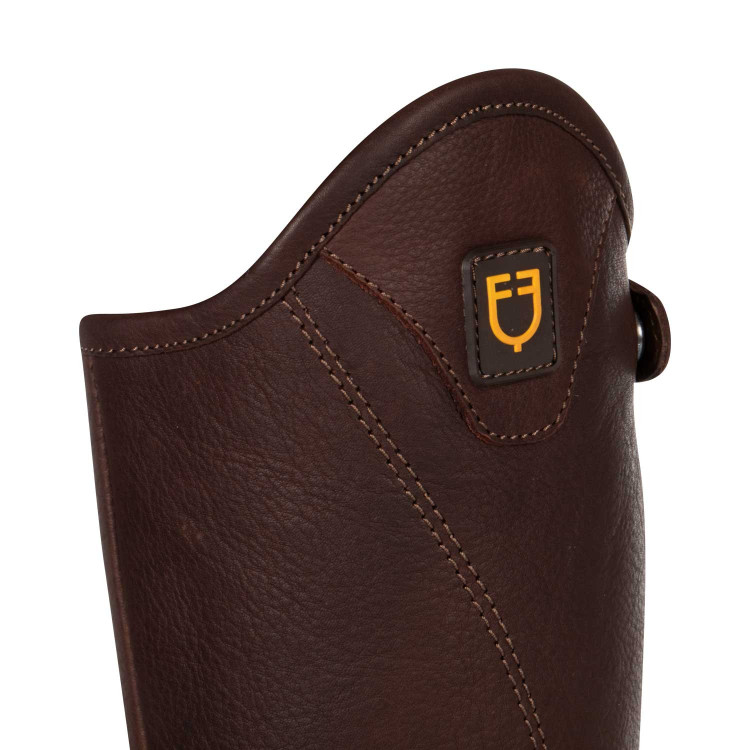 Mini-chaps en cuir souple avec fermeture éclair latérale Magellano Equestro Mini-chaps en cuir souple avec fermeture éclair latérale Magellano Equestro