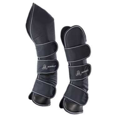 Guêtres de transport en polyester 900D ripstop Acavallo par 4 Guêtres de transport en polyester 900D ripstop Acavallo par 4