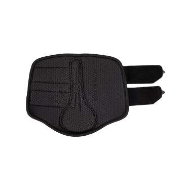 Guêtres avant en néoprène perforé avec double fermeture velcro Acavallo Noir