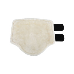 Guêtres avant en cuir écologique avec double fermeture velcro Acavallo Noir Guêtres avant en cuir écologique avec double fermeture velcro Acavallo Noir