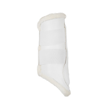 Guêtres avant en cuir écologique avec double fermeture velcro Acavallo Guêtres avant en cuir écologique avec double fermeture velcro Acavallo