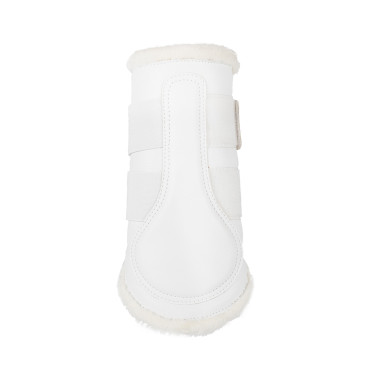 Guêtres avant en cuir écologique avec double fermeture velcro Acavallo Guêtres avant en cuir écologique avec double fermeture velcro Acavallo