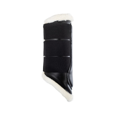 Guêtres arrière en cuir écologique avec triple fermeture velcro Acavallo Guêtres arrière en cuir écologique avec triple fermeture velcro Acavallo