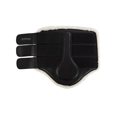 Guêtres arrière en cuir écologique avec triple fermeture velcro Acavallo Guêtres arrière en cuir écologique avec triple fermeture velcro Acavallo