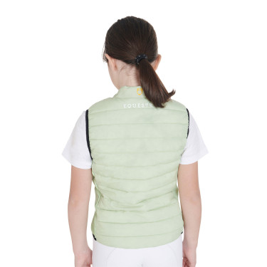 Gilet technique enfant Equestro Vert Gilet technique enfant Equestro Vert