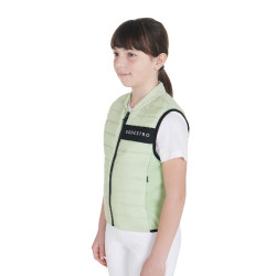 Gilet technique enfant Equestro Vert