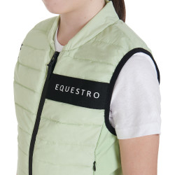 Gilet technique enfant Equestro Vert