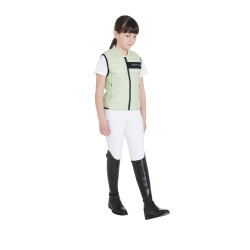 Gilet technique enfant Equestro Vert