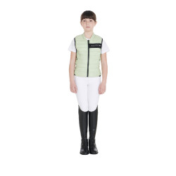 Gilet technique enfant Equestro Vert