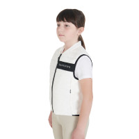 Gilet technique enfant Equestro Blanc