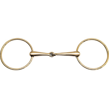 Mors 2 grands anneaux Feeling maillechort Mors 2 grands anneaux Feeling maillechort