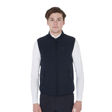 Gilet homme en tissu technique respirant Flam Equestro Gilet homme en tissu technique respirant Flam Equestro