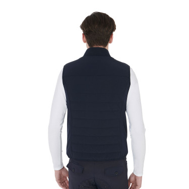 Gilet homme en tissu technique respirant Flam Equestro Gilet homme en tissu technique respirant Flam Equestro