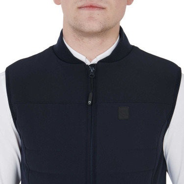 Gilet homme en tissu technique respirant Flam Equestro Gilet homme en tissu technique respirant Flam Equestro