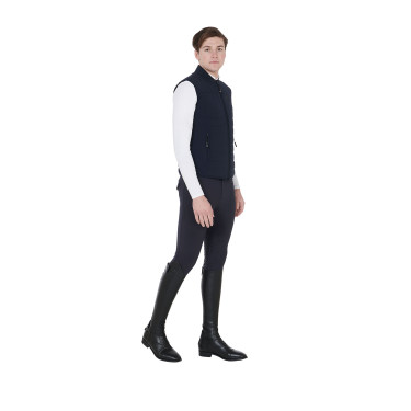 Gilet homme en tissu technique respirant Flam Equestro Gilet homme en tissu technique respirant Flam Equestro