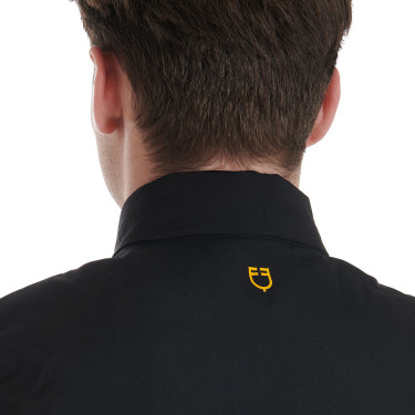 Gilet homme en tissu technique coupe-vent Equestro Gilet homme en tissu technique coupe-vent Equestro