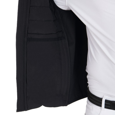 Gilet homme en tissu technique coupe-vent Equestro Gilet homme en tissu technique coupe-vent Equestro