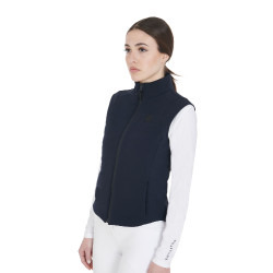 Gilet en tissu technique respirant femme Kemi Equestro Marine Bleu marine Gilet en tissu technique respirant femme Kemi Equestro Marine Bleu marine