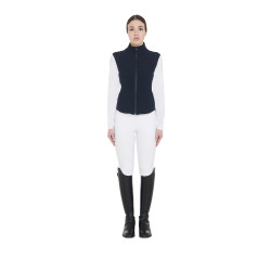 Gilet en tissu technique respirant femme Kemi Equestro Marine Bleu marine Gilet en tissu technique respirant femme Kemi Equestro Marine Bleu marine