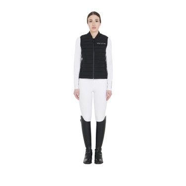 Gilet en tissu technique coupe-vent femme Equestro Gilet en tissu technique coupe-vent femme Equestro
