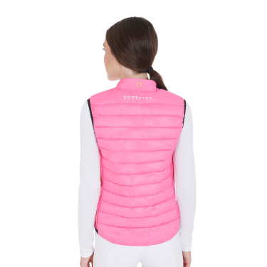 Gilet en tissu technique coupe-vent femme Equestro Gilet en tissu technique coupe-vent femme Equestro