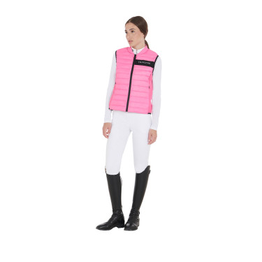 Gilet en tissu technique coupe-vent femme Equestro Gilet en tissu technique coupe-vent femme Equestro