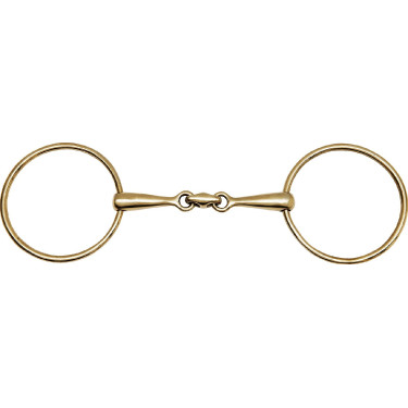 Mors 2 grands anneaux fins Feeling Anatomic maillechort Mors 2 grands anneaux fins Feeling Anatomic maillechort