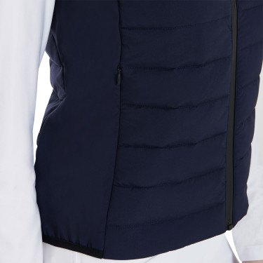 Gilet en tissu technique coupe-vent femme Equestro Marine Bleu marine Gilet en tissu technique coupe-vent femme Equestro Marine Bleu marine