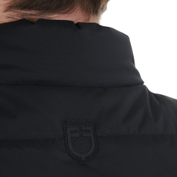 Gilet en tissu stretch avec patch en silicone homme Equestro Noir