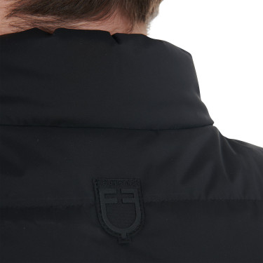 Gilet en tissu stretch avec patch en silicone homme Equestro Gilet en tissu stretch avec patch en silicone homme Equestro