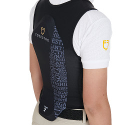 Gilet de protection niveau 2 enfant Equestro Noir