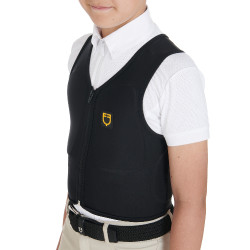 Gilet de protection niveau 2 enfant Equestro Noir
