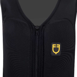 Gilet de protection niveau 2 enfant Equestro Jaune