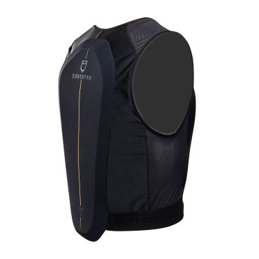 Gilet de protection niveau 2 avec poitrine rembourrée unisex Equestro Gilet de protection niveau 2 avec poitrine rembourrée unisex Equestro