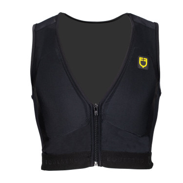 Gilet de protection niveau 2 avec poitrine rembourrée unisex Equestro Gilet de protection niveau 2 avec poitrine rembourrée unisex Equestro