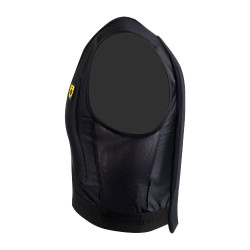 Gilet de protection niveau 2 avec poitrine rembourrée unisex Equestro Noir Gilet de protection niveau 2 avec poitrine rembourrée unisex Equestro Noir